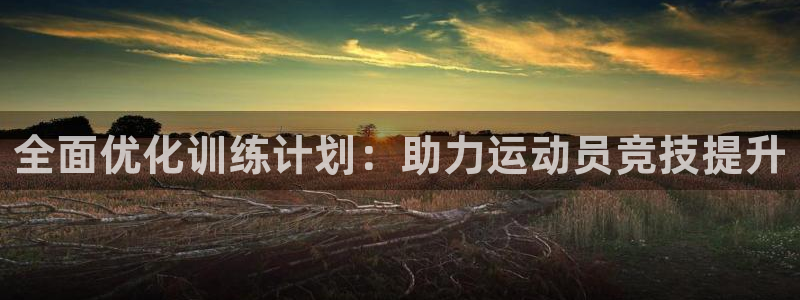 3377体育黑款吗：全面优化训练计划